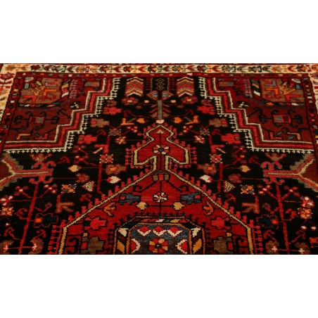 Tappeto Hamadan Persia marrone blu 120x193