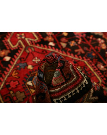 Tappeto Hamadan Persia marrone blu 120x193