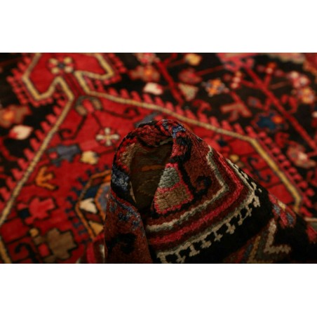 Tappeto Hamadan Persia marrone blu 120x193