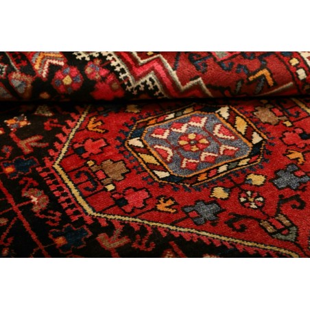 Tappeto Hamadan Persia marrone blu 120x193