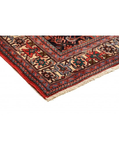 Tappeto Hamadan Persia marrone arancione 130x190