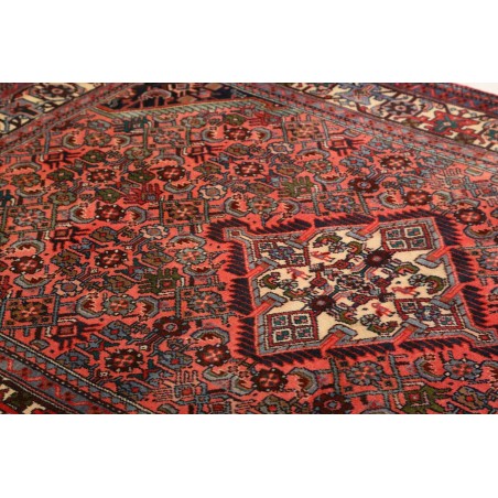 Tappeto Hamadan Persia marrone arancione 130x190