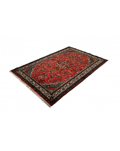Tappeto Hamadan Persia grigio marrone 128x195