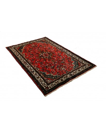 Tappeto Hamadan Persia grigio marrone 128x195