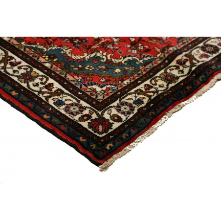 Tappeto Hamadan Persia grigio marrone 128x195