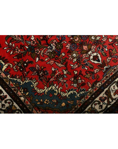 Tappeto Hamadan Persia grigio marrone 128x195