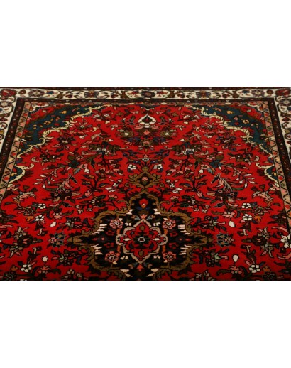 Tappeto Hamadan Persia grigio marrone 128x195