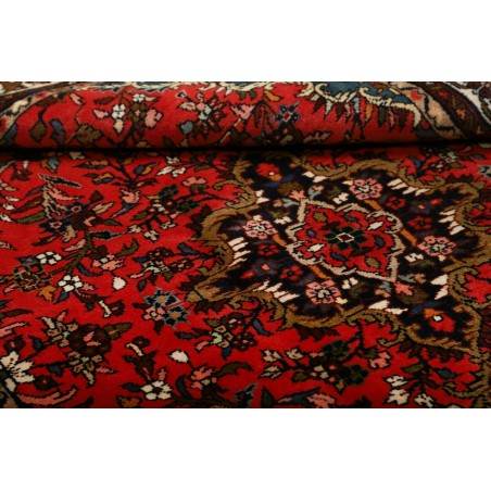 Tappeto Hamadan Persia grigio marrone 128x195