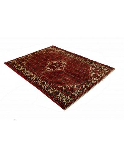 Tappeto Hamadan Persia marrone 148x199