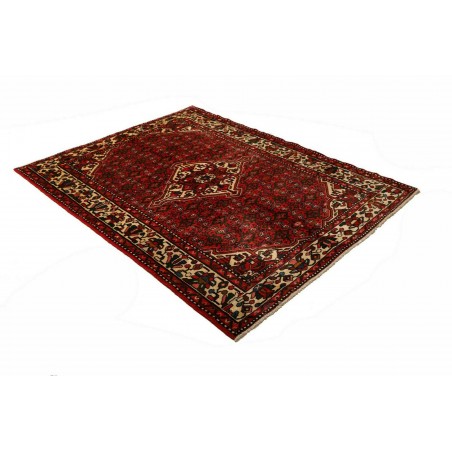 Tappeto Hamadan Persia marrone 148x199