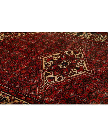 Tappeto Hamadan Persia marrone 148x199