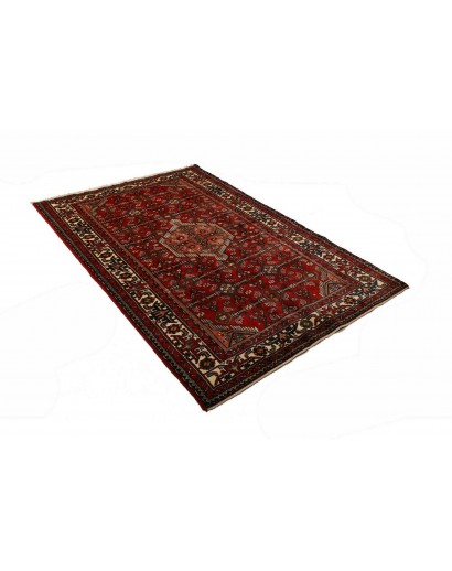 Tappeto Hamadan Persia marrone 136x207