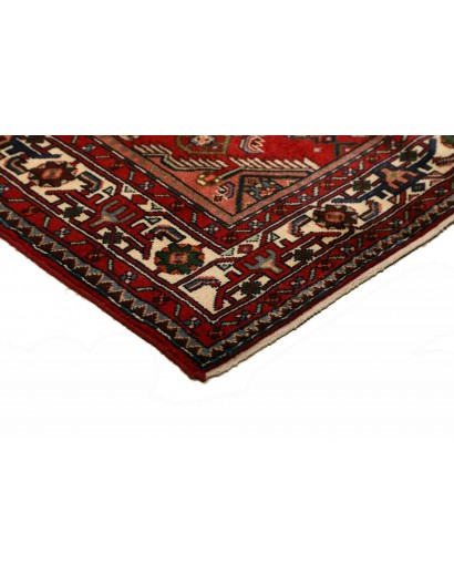 Tappeto Hamadan Persia marrone 136x207