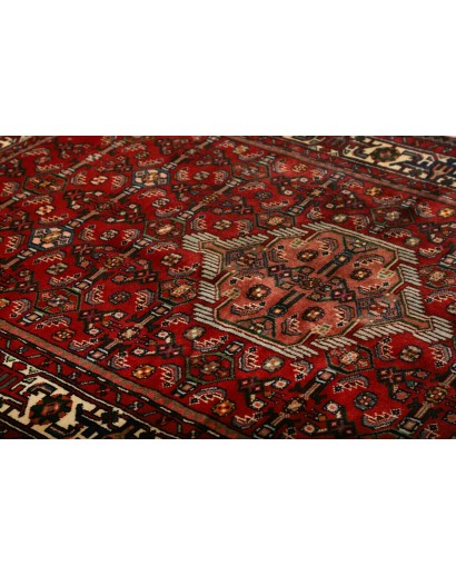 Tappeto Hamadan Persia marrone 136x207