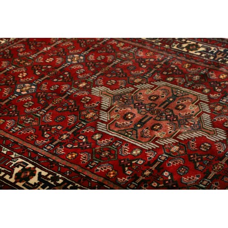 Tappeto Hamadan Persia marrone 136x207
