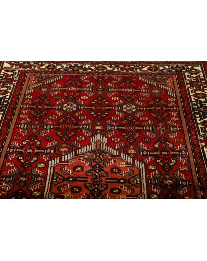 Tappeto Hamadan Persia marrone 136x207