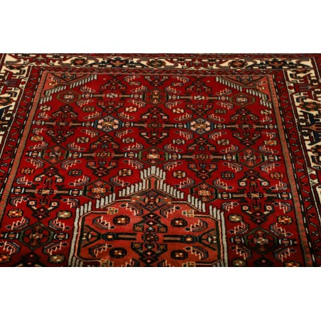 Tappeto Hamadan Persia marrone 136x207