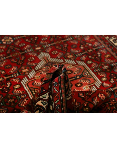 Tappeto Hamadan Persia marrone 136x207