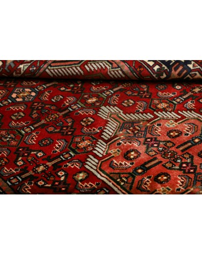 Tappeto Hamadan Persia marrone 136x207