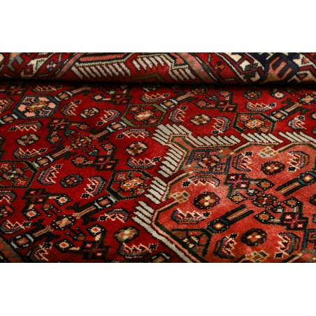Tappeto Hamadan Persia marrone 136x207