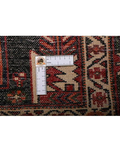 Tappeto Hamadan Persia blu giallo 152x216