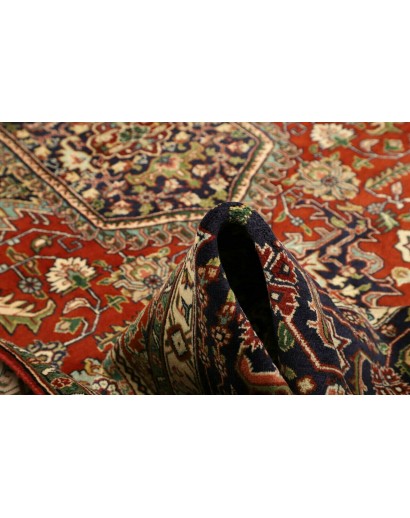 Tappeto Tabriz Persia marrone giallo 250x340