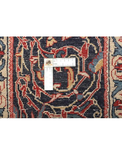 Tappeto Tabriz Persia marrone giallo 250x340