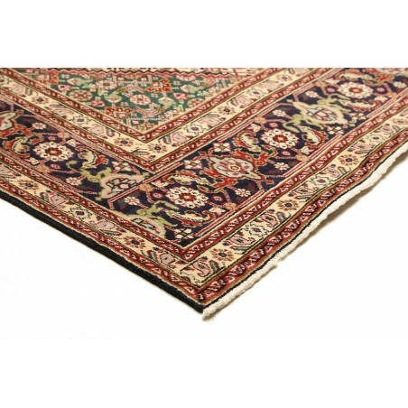Tappeto Tabriz Persia marrone giallo 200x303