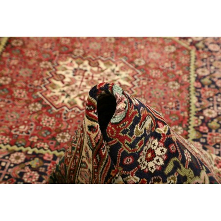 Tappeto Tabriz Persia marrone giallo 200x303