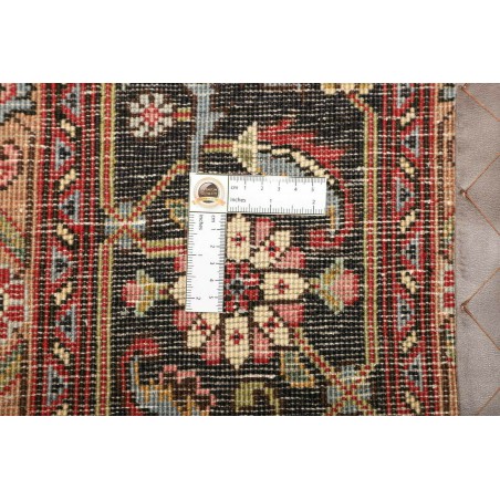Tappeto Tabriz Persia marrone giallo 200x303