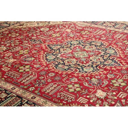 Tappeto Tabriz Persia marrone 248x337