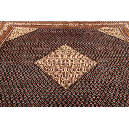 Tappeto Sarough Persia verde blu 285x340