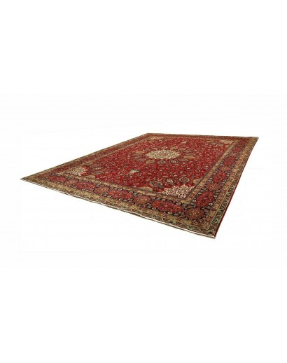 Tappeto Tabriz Persia marrone 302x390