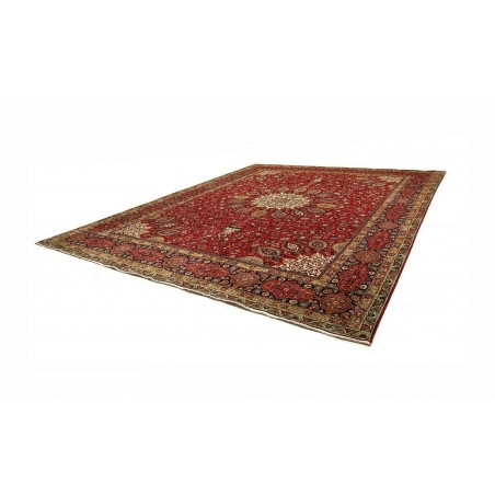 Tappeto Tabriz Persia marrone 302x390
