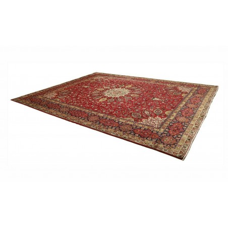 Tappeto Tabriz Persia marrone 302x390
