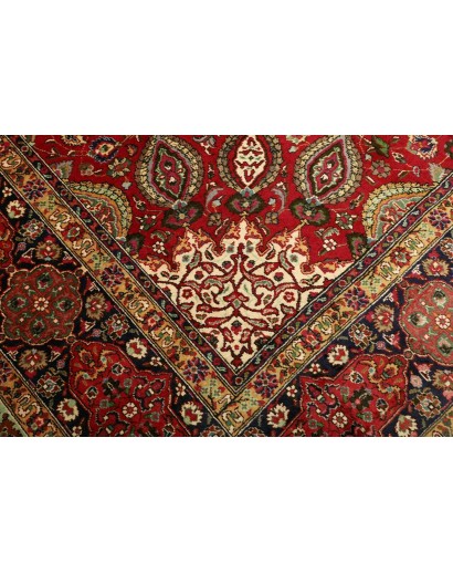 Tappeto Tabriz Persia marrone 302x390