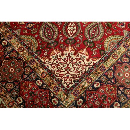 Tappeto Tabriz Persia marrone 302x390