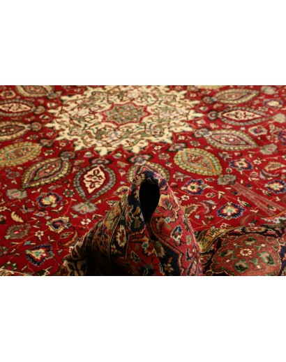Tappeto Tabriz Persia marrone 302x390