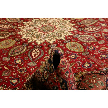 Tappeto Tabriz Persia marrone 302x390