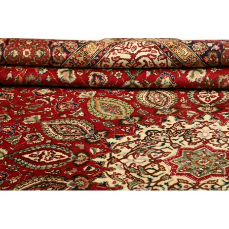 Tappeto Tabriz Persia marrone 302x390