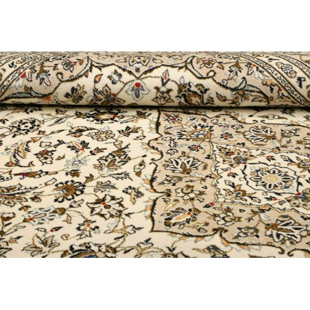 Tappeto Kashan Persia beige verde 195x293