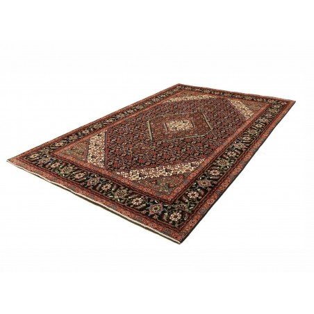Tappeto Tabriz Persia grigio marrone 200x308