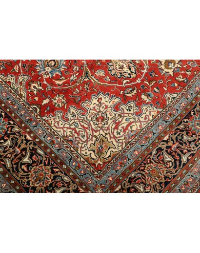 Tappeto Sarough Persia marrone blu 280x365