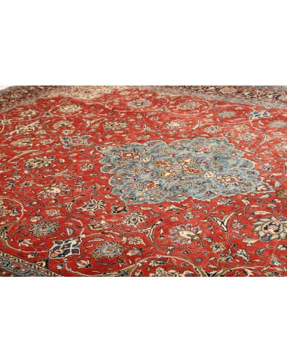 Tappeto Sarough Persia marrone blu 280x365