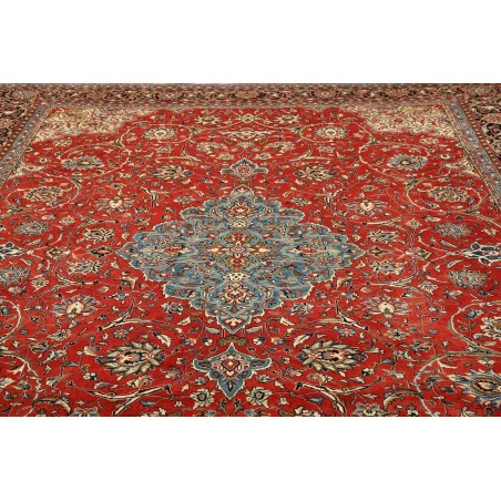 Tappeto Sarough Persia marrone blu 280x365