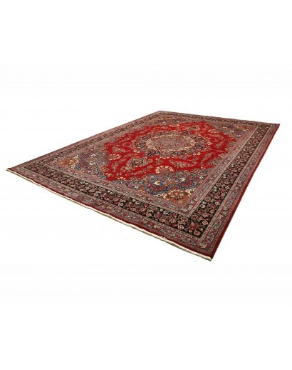 Tappeto Sabzevar Persia marrone grigio 290x390