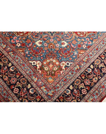 Tappeto Sabzevar Persia marrone grigio 290x390