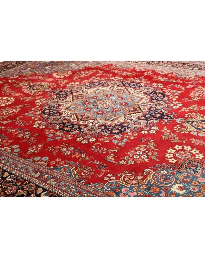 Tappeto Sabzevar Persia marrone grigio 290x390