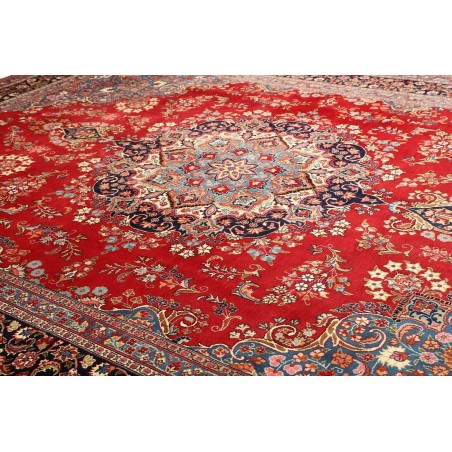 Tappeto Sabzevar Persia marrone grigio 290x390