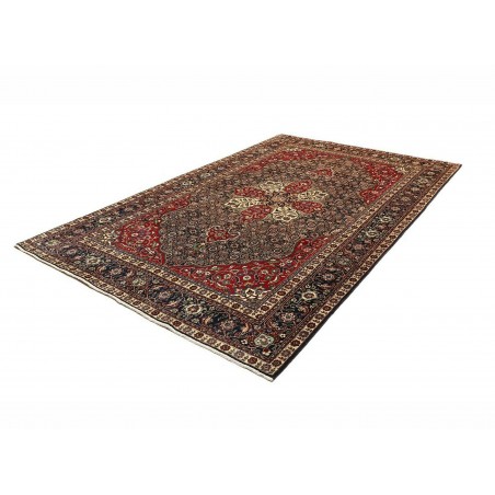 Tappeto Tabriz Persia grigio rosso 200x305